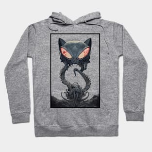 Robot evil cat Hoodie